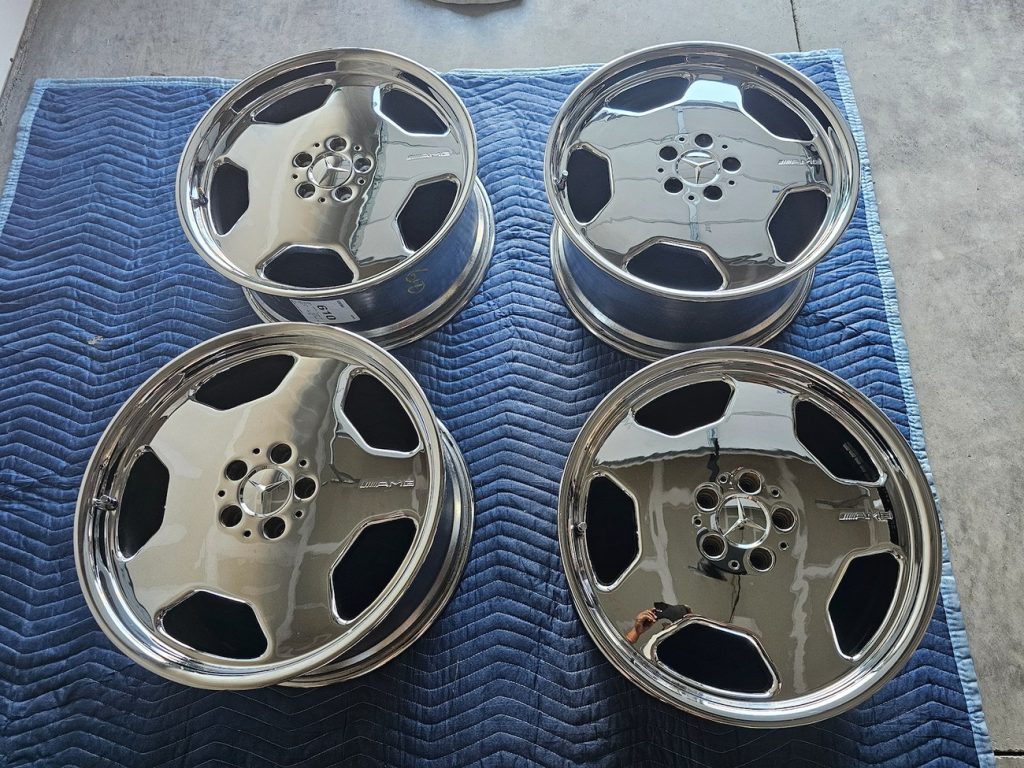 Staggered 19″ AMG Aero II Monoblock Wheels for W140 - Image 12