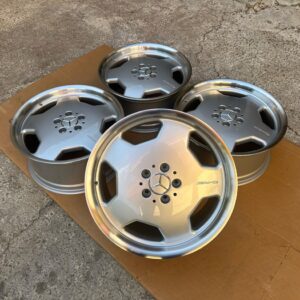W140 18″ AMG Aero II Monoblock Wheels