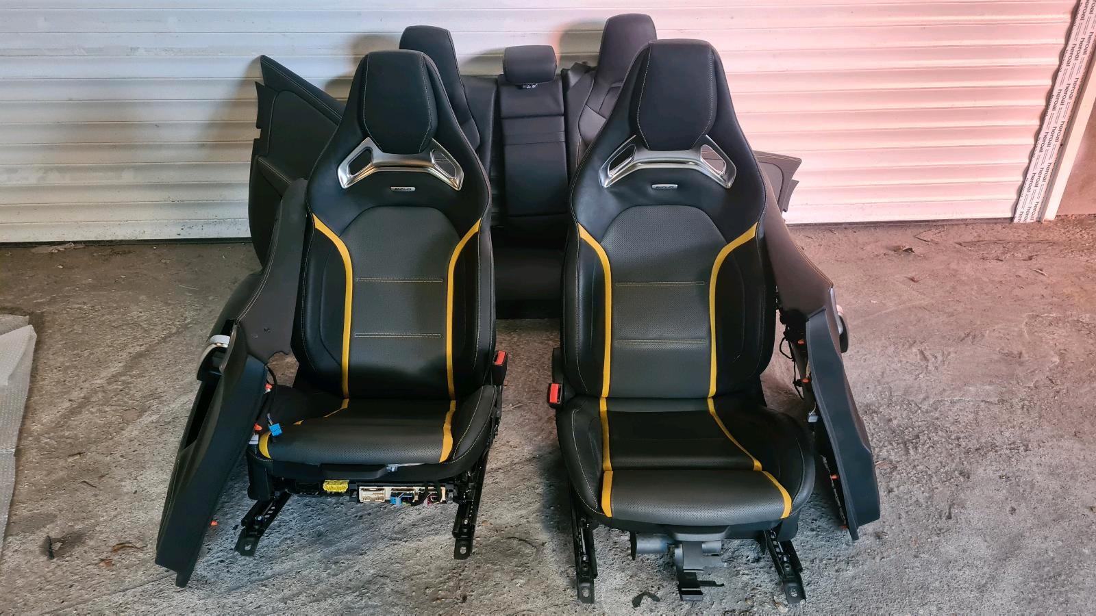 Mercedes A45 AMG Bucket Seats Interior Set – W177 – Complete – Good Condition - Image 5