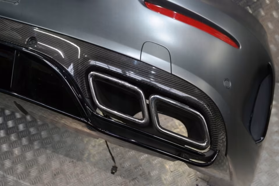 MERCEDES C63 AMG W205 COUPE A REAR BUMPER CARBON - Image 6