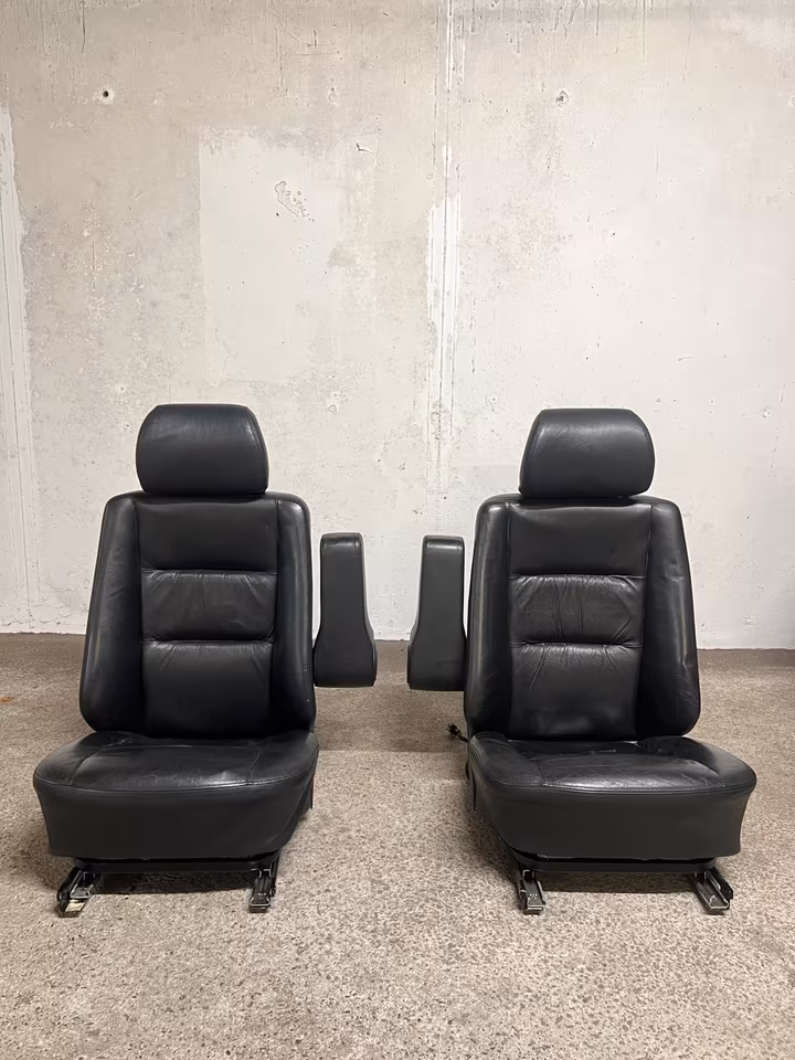 G-Class Leather Seats Black W463 Seat Heating & Seat Adjustment