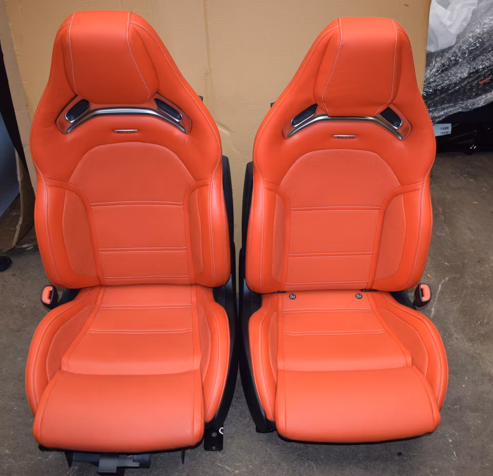 Mercedes AMG Performance Seats SL R232 OEM Seats red SL63
