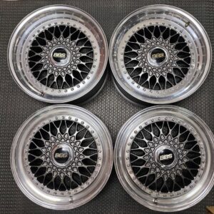 Staggered 3-Piece 17″ BBS RS Wheels