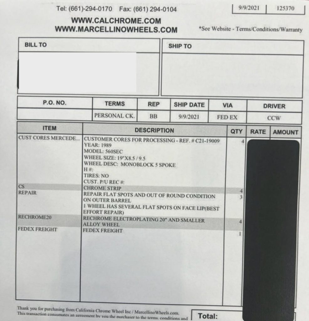 Staggered 19″ AMG Aero II Monoblock Wheels for W140 - Image 16