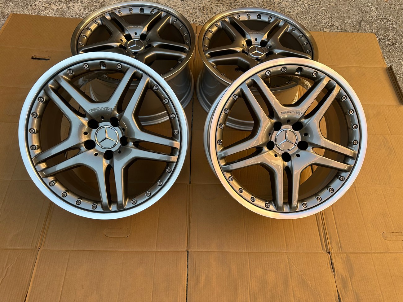 Staggered 2-Piece 19" Cromodora AMG Wheels - Image 8