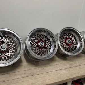 14×7″ Mahle Basketweave Wheels for BMW 3.0 CSL