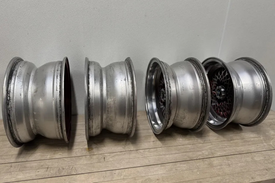 14×7″ Mahle Basketweave Wheels for BMW 3.0 CSL - Image 10