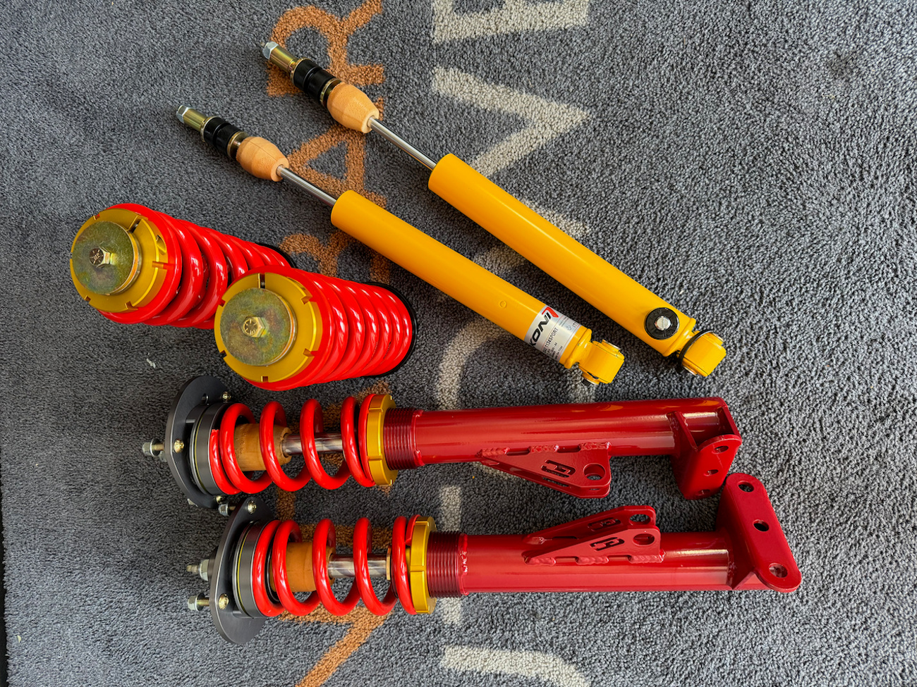 New Ground Control Coilover Suspension Kit and Links for W124 - Image 2