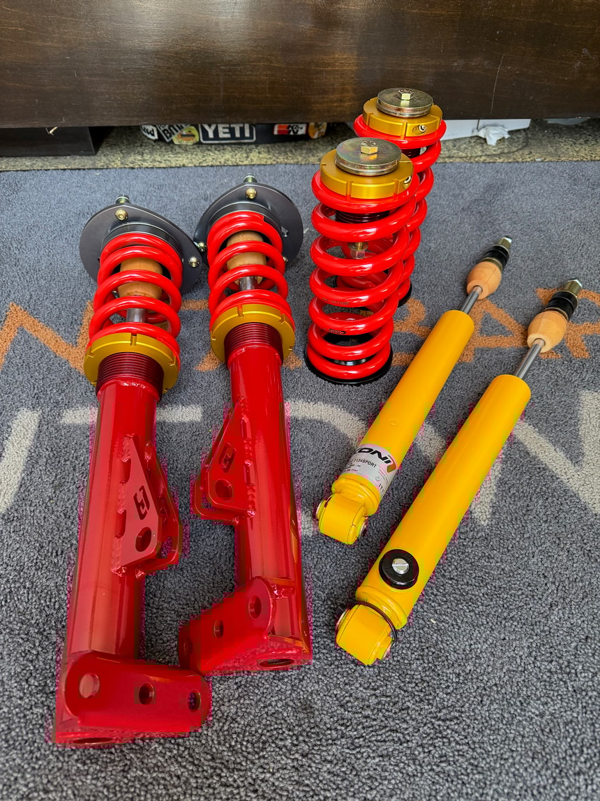 New Ground Control Coilover Suspension Kit and Links for W124
