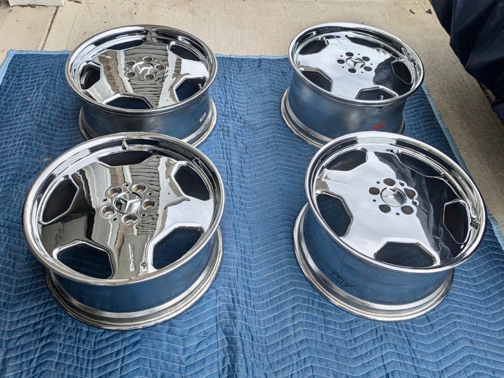 Staggered 19″ AMG Aero II Monoblock Wheels for W140 - Image 9