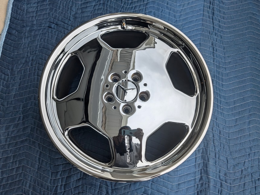 Staggered 19″ AMG Aero II Monoblock Wheels for W140 - Image 11