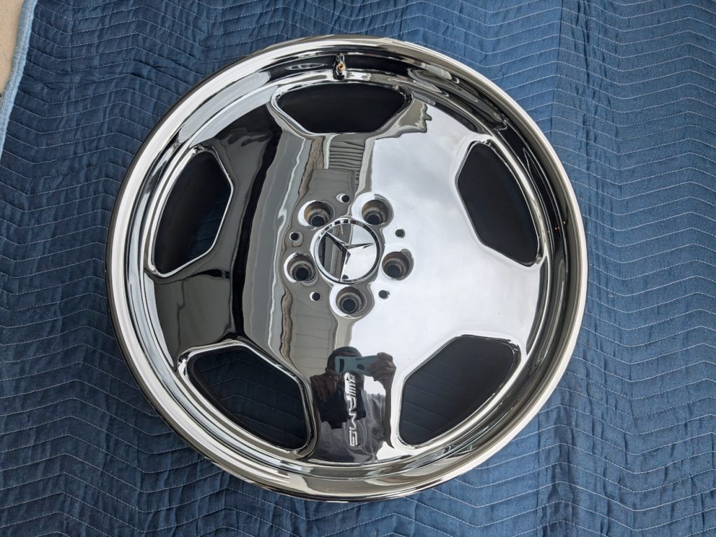 Staggered 19″ AMG Aero II Monoblock Wheels for W140 - Image 7