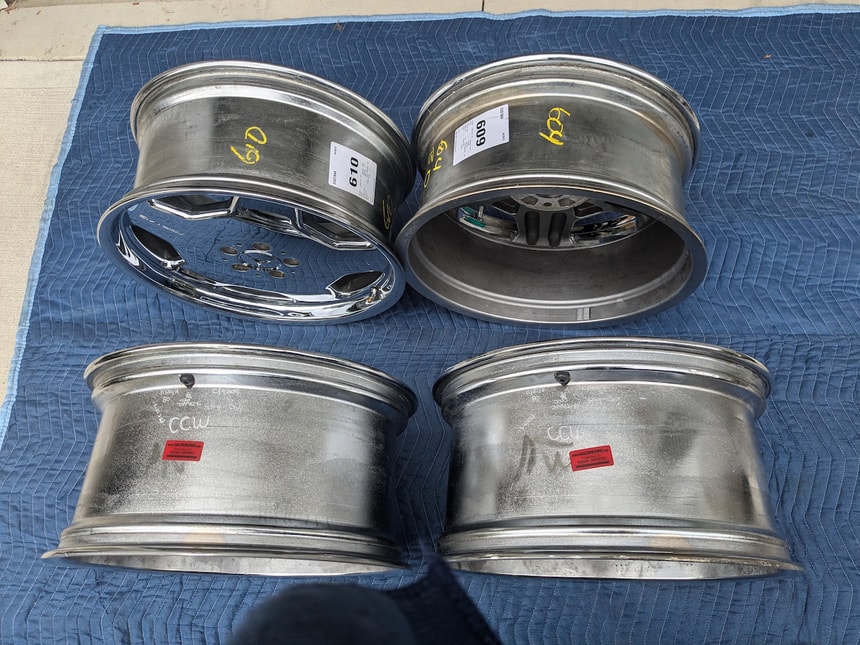 Staggered 19″ AMG Aero II Monoblock Wheels for W140 - Image 6