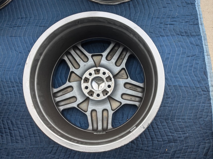 Staggered 19″ AMG Aero II Monoblock Wheels for W140 - Image 10