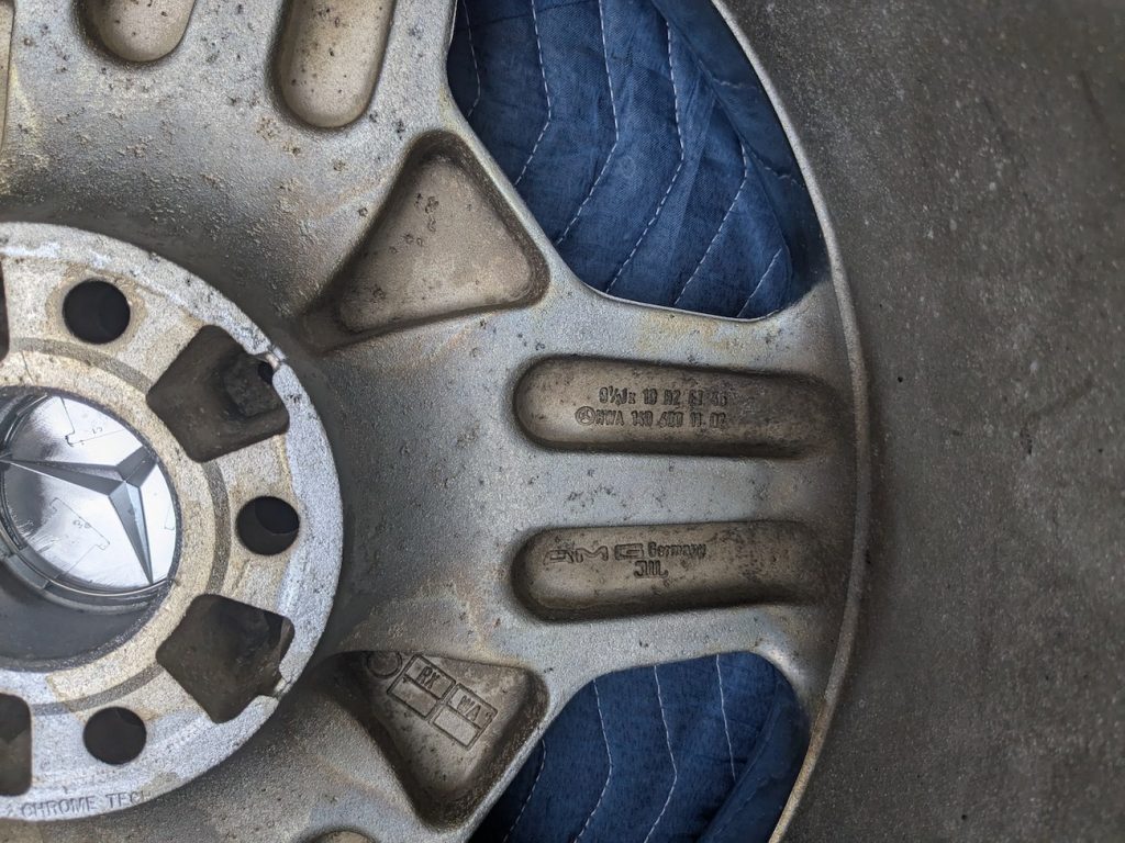 Staggered 19″ AMG Aero II Monoblock Wheels for W140 - Image 4