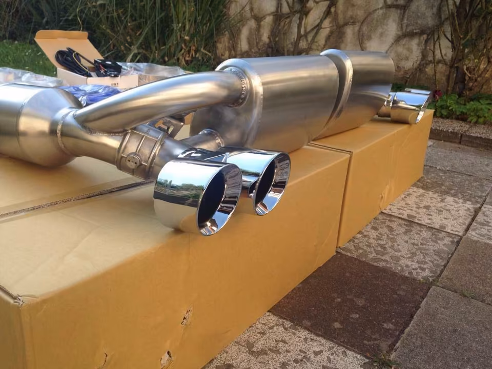 PORSCHE 911 996 Turbo Sport Exhaust 200 Zeller Sport Exhaust System - Image 18