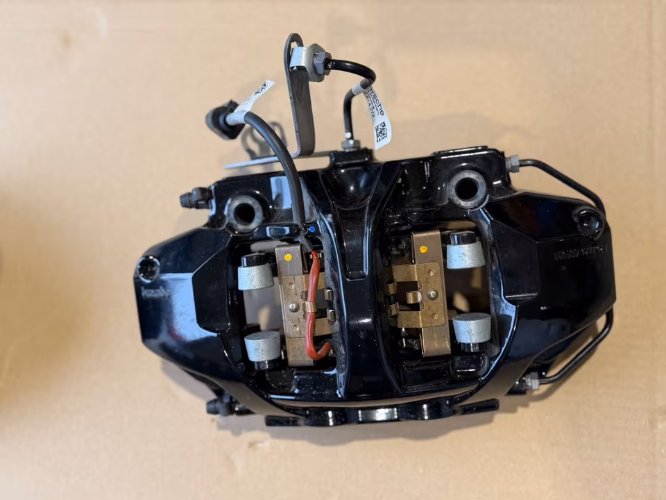 PORSCHE 911 TURBO S 992 CERAMIC BRAKE BRAKE CALIPERS BLACK - Image 2