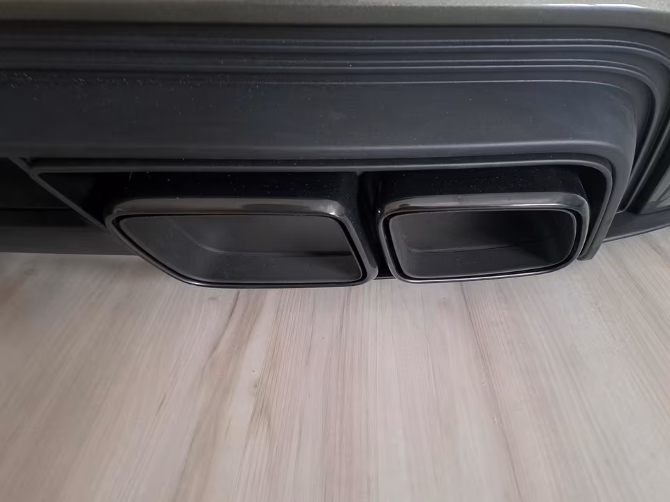 Porsche 911 992 TURBO S Rear Bumper Exhaust Trims - Image 4