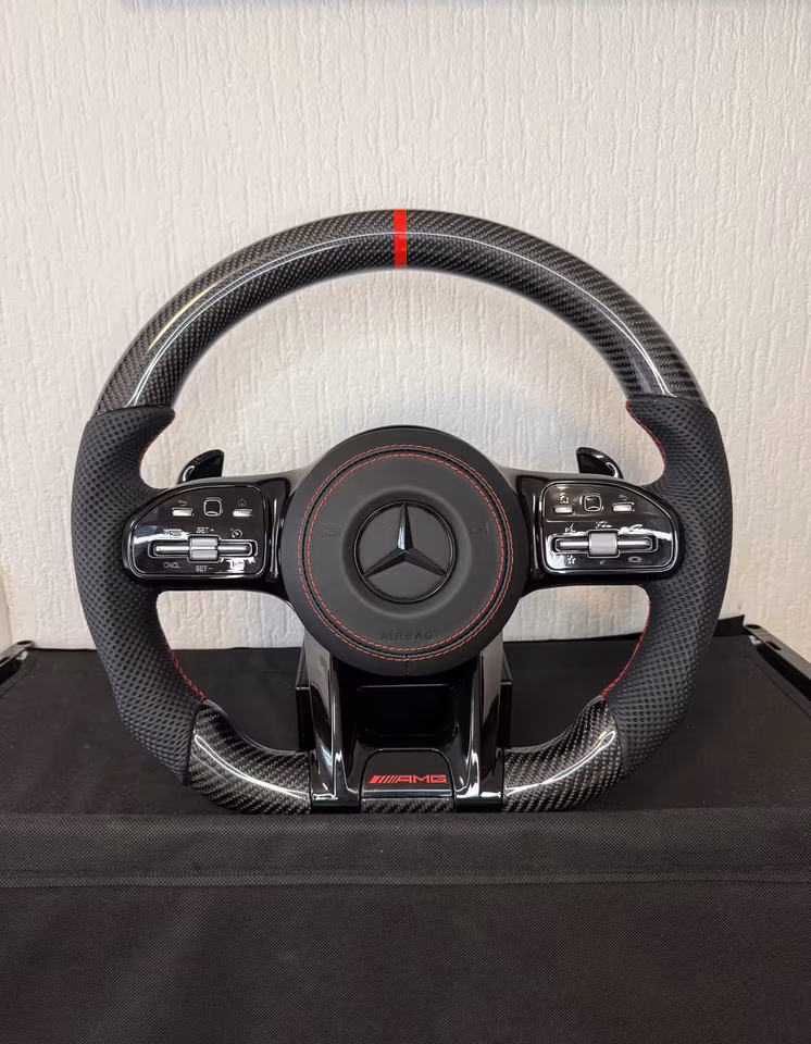 Mercedes-Benz AMG Steering Wheel Performance Carbon Leather