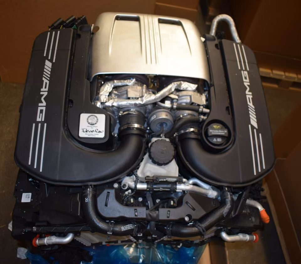 Mercedes Complete Engine Engine GLC63 AMG M177 177 - Image 6