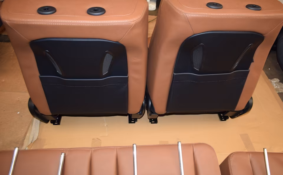 Mercedes G-Class W463 Designo Seats, Leather, Saddle Brown - Image 5
