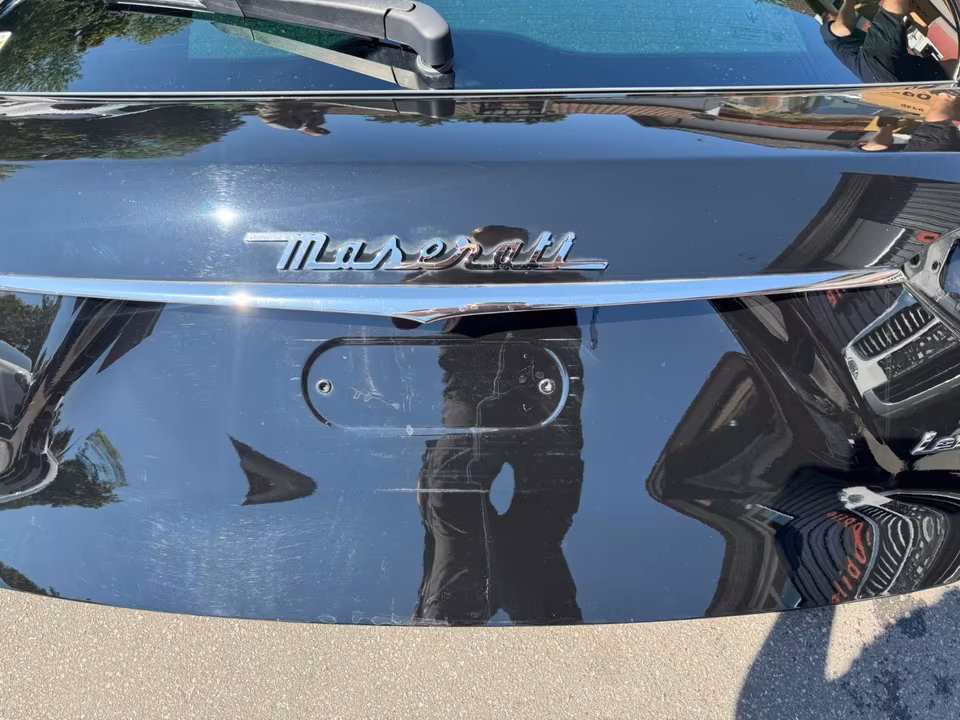 Tailgate Maserati Levante M161 OEM Black 287 - Image 7