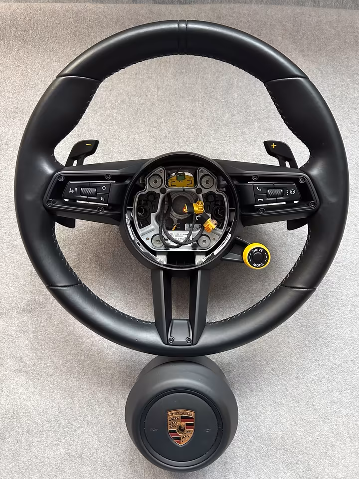 PORSCHE 992 GT3 Sport Steering Wheel 36cm Weissach Design RS Shift Paddle12 - Image 7