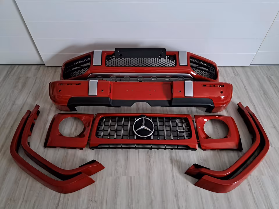 G63 AMG Package G-Class W463A W464 Bumper Grille - Image 7