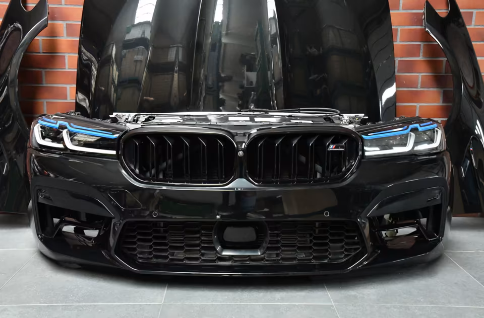 BMW M5 F90 LCI Front Package Bumper Bonnet Headlights 475 - Image 11
