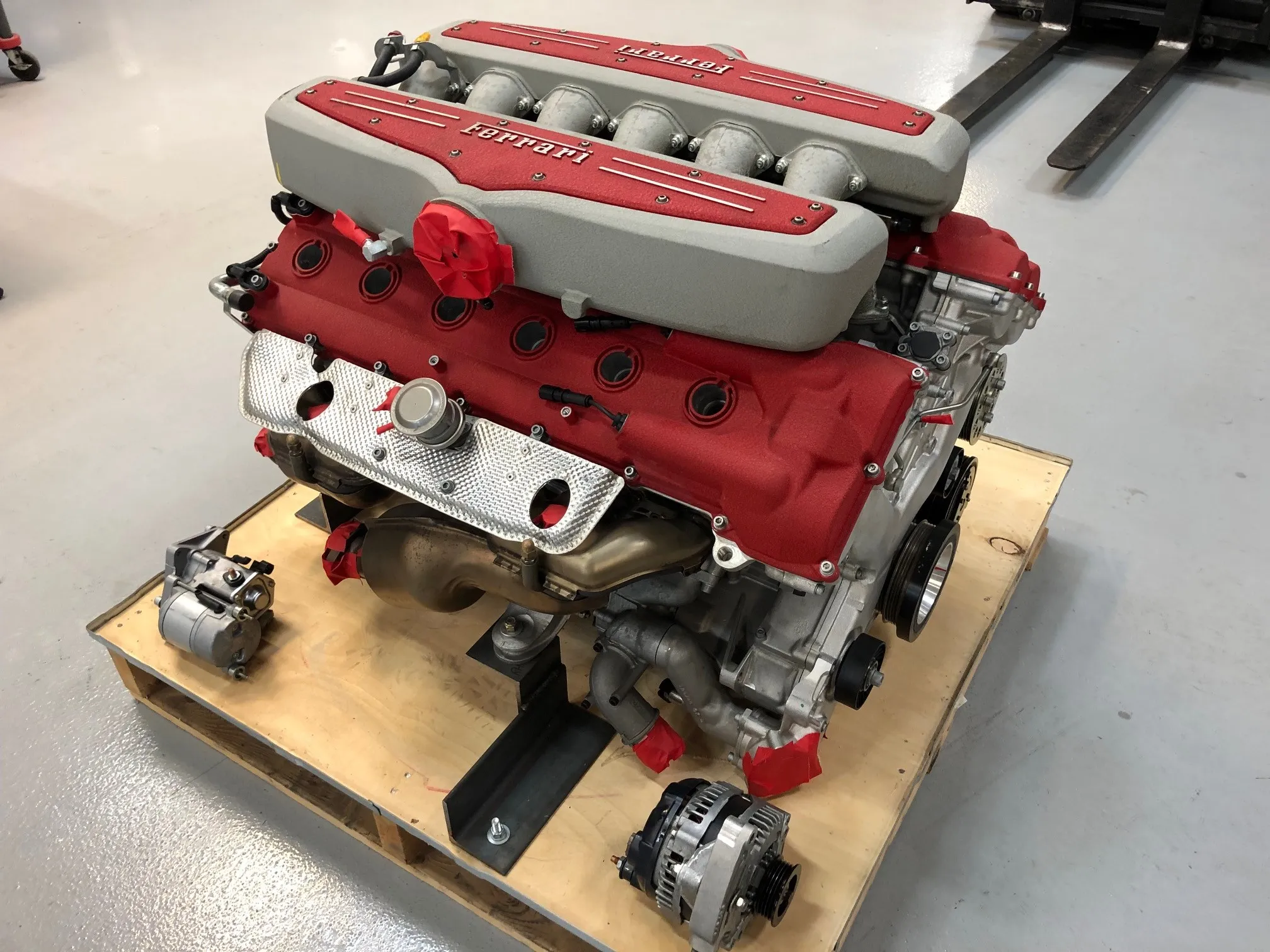Ferrari 599 GTB V12 Engine