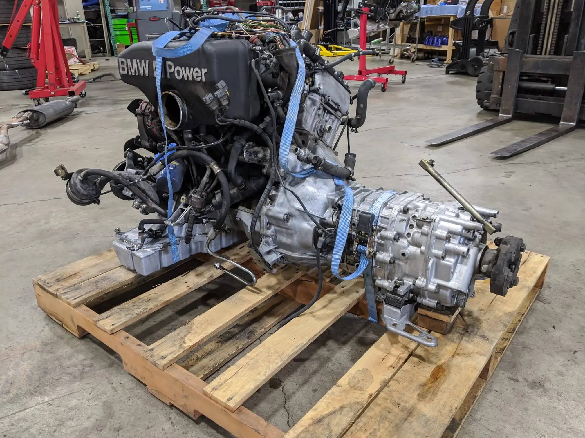 BMW E34 M5 S38B36 Engine and Getrag 280 Gearbox - Image 13