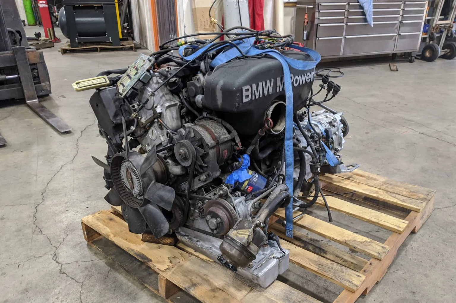 BMW E34 M5 S38B36 Engine and Getrag 280 Gearbox
