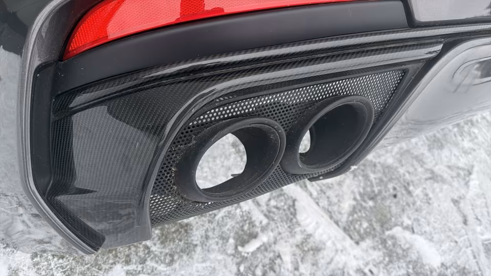 MASERATI LEVANTE TROFEO CARBON REAR BUMPER SKIRT REAR - Image 10