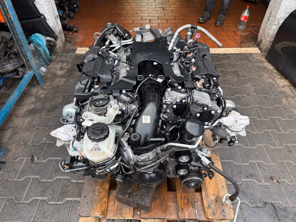 Mercedes C43 W205 complete engine M276.823 287KW/390hp 58tkm. - Image 6