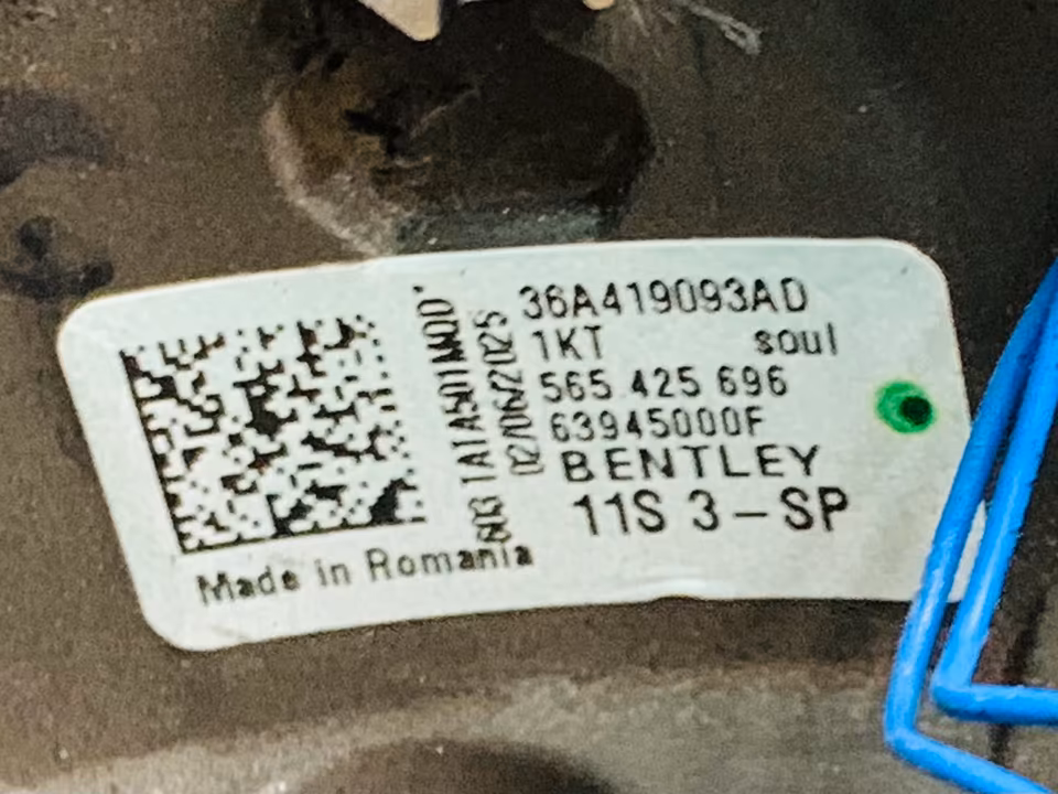 Bentley Bentayga Steering Wheel 36A419093AD - Image 3