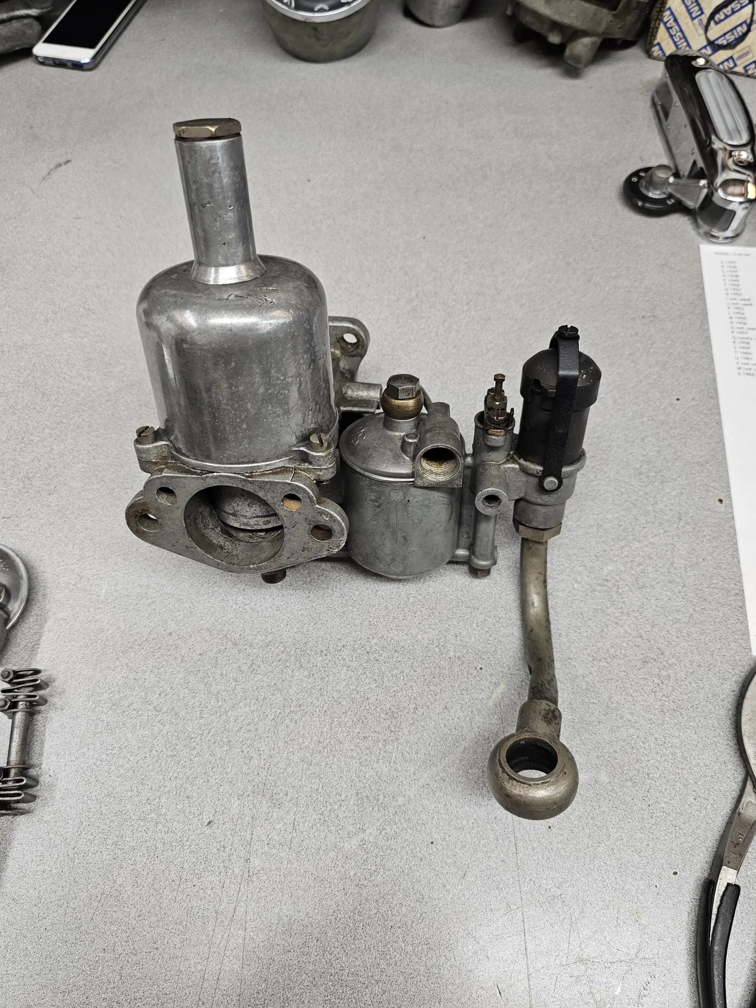 Pair of S.U. H6 Carburetors for Jaguar XK120 - Image 4