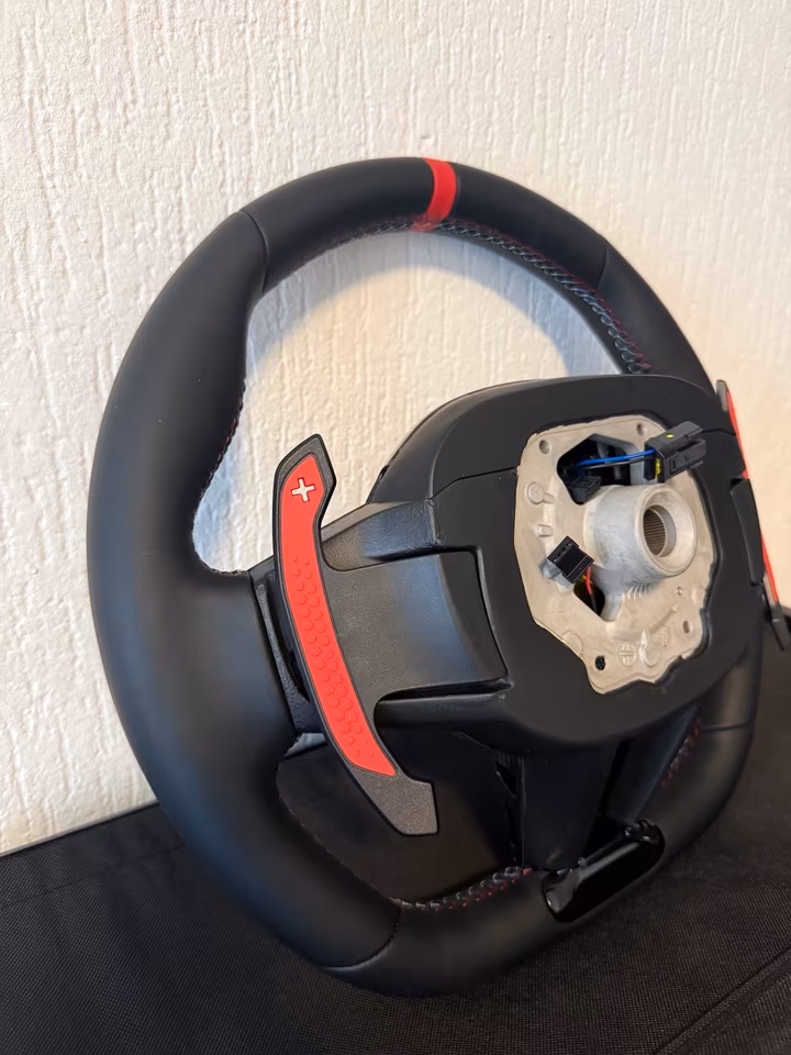 NEW BMW M Performance Steering Wheel Genuine Leather & Real Carbon - Image 5