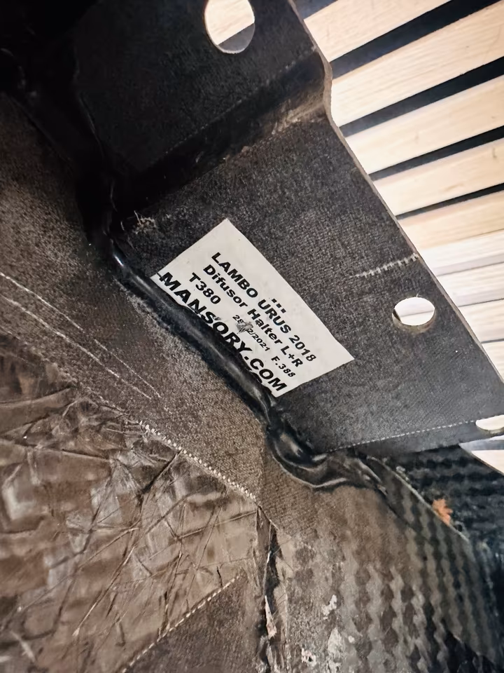 Lamborghini Urus Mansory Diffuser Rear Bumper Carbon New - Image 3