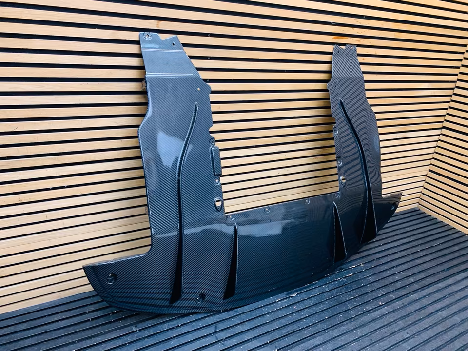 McLaren 720s Carbon Diffuser Rear Bumper 14A3151CP-CFG - Image 9