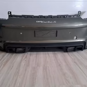 Porsche 911 992 TURBO S Rear Bumper Exhaust Trims