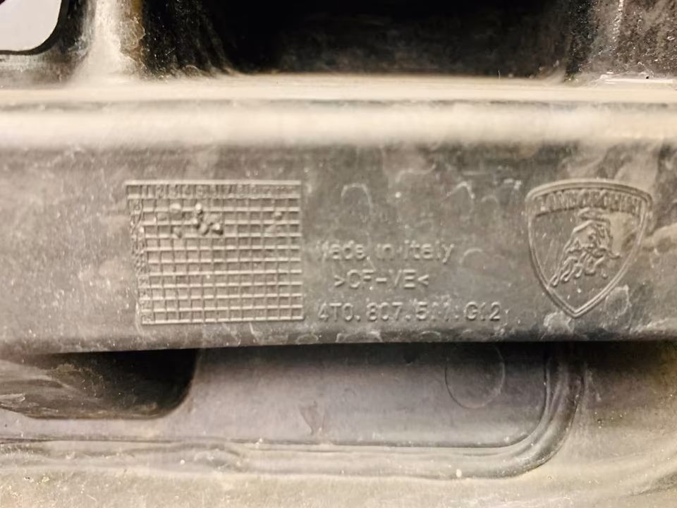 Lamborghini HURACAN Performante Rear Bumper Carbon forged - Image 8