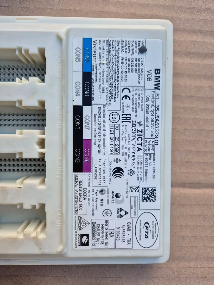 BMW M3 G80 M4 G82 Engine Control Unit 5A40A24 2x Key BDC SET - Image 3
