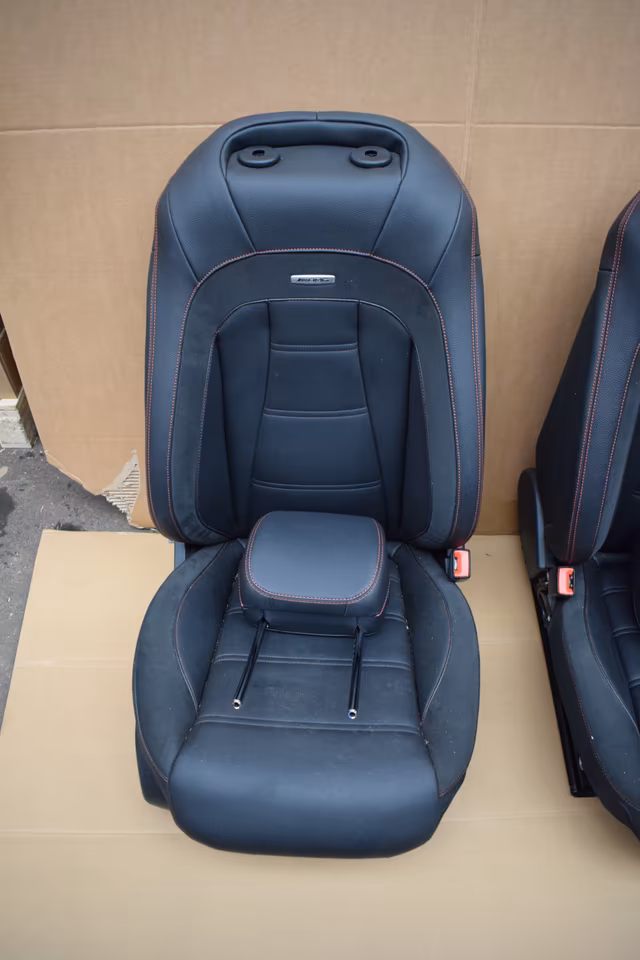 Original AMG T Model Seats w213 E class imitation leather Alcantara - Image 7