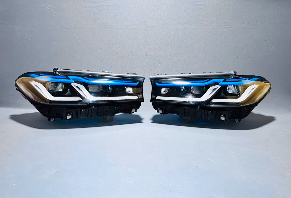 BMW 5 Series G30 G31 M5 F90 LCI Laser Headlight black shadow line - Image 8