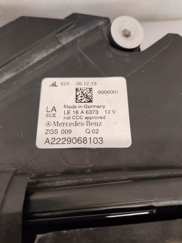 MERCEDES S-CLASS W222 FACELIFT MULTIBEAM A2229068103 LEFT RIGHT - Image 2