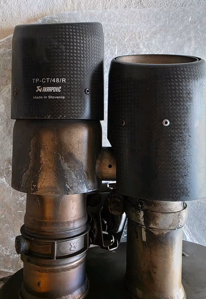 Akrapovic SAGA Titanium Carbon Porsche Panamera Turbo GTS Hybr. ECE - Image 18