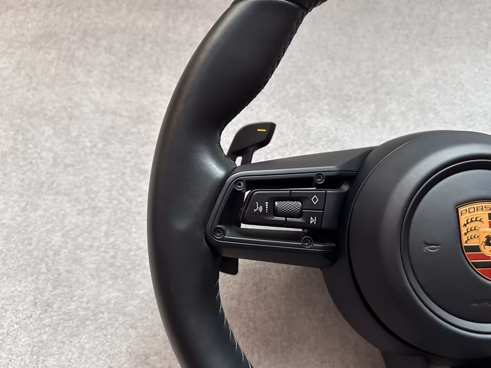PORSCHE 992 GT3 Sport Steering Wheel 36cm Weissach Design RS Shift Paddle12 - Image 9