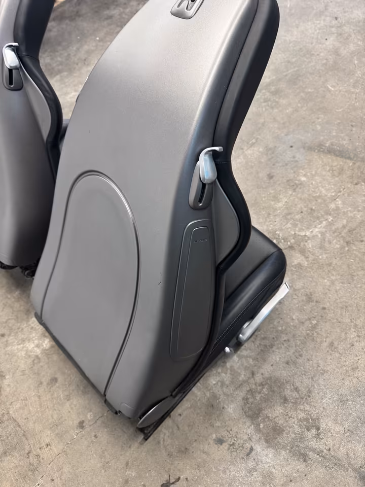 Porsche 997/987 Sport Seats Leather Black - Image 4