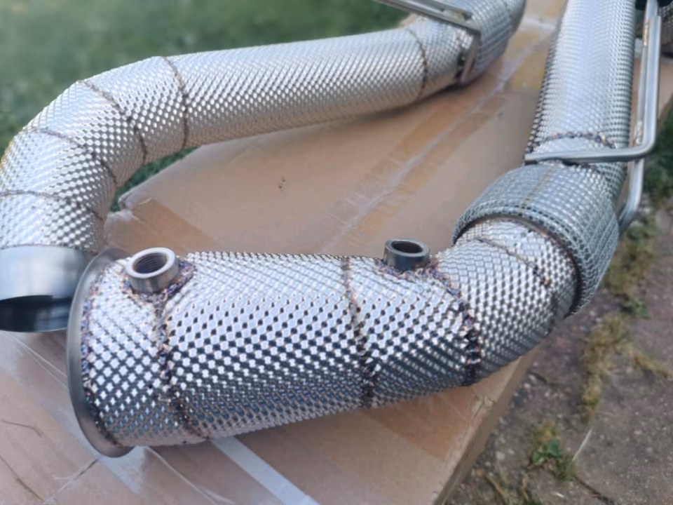 Cat Replacement Pipes McLaren 570 570S Sport Exhaust Exhaust Stainless Steel - Image 7