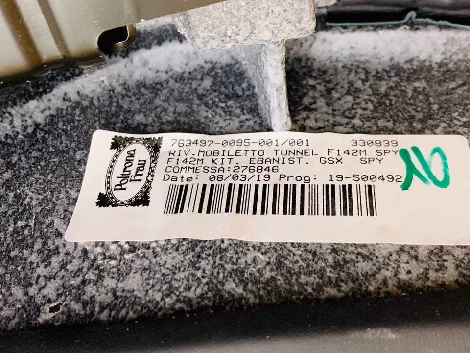 Ferrari 488 Center Console Console Panel 070005145 - Image 5